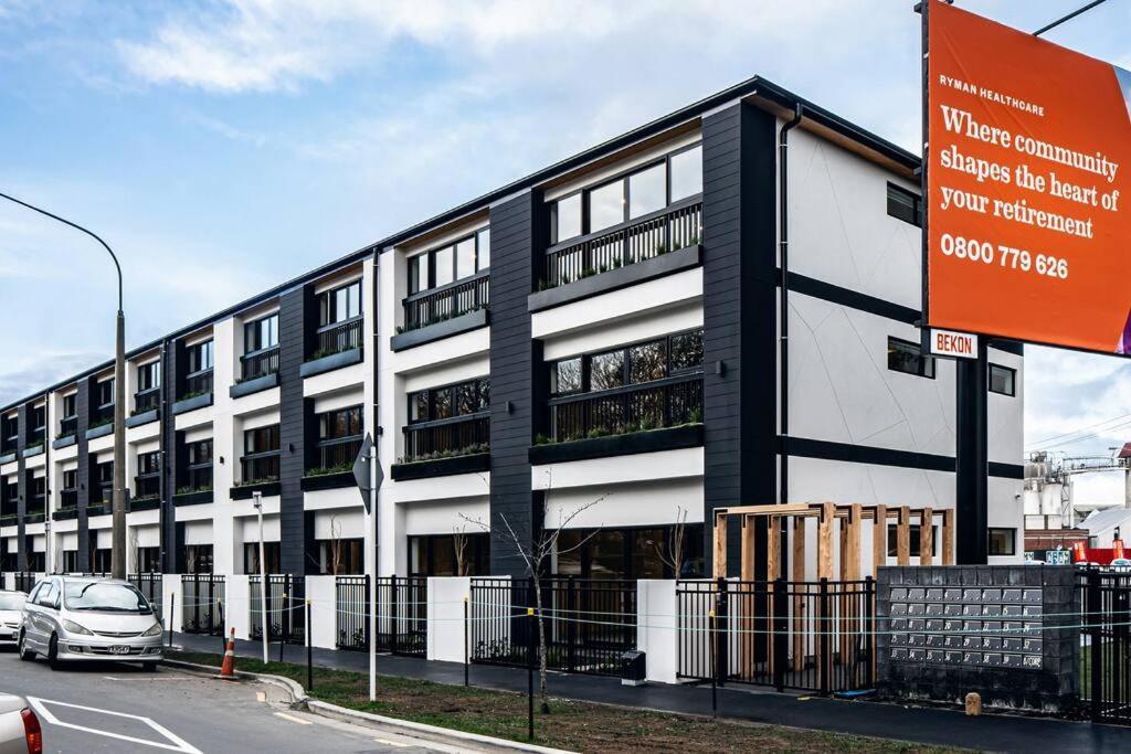 Stellar Central City Apartment - Hagley Park Christchurch Esterno foto
